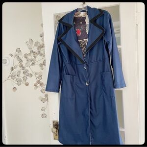 {J.C Fashion} Vintage Tiger Print Long Coat